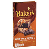Baker'S Unsweetened Chocolate Premium Baking Bar with 100 % Cacao (4 Oz Box)