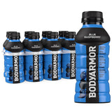 Sports Drink Sports Beverage, Blue Raspberry, Natural Flavors with Vitamins, Potassium-Packed Electrolytes, No Preservatives, Perfect for Athletes, 12 Ounce (Pack of 8)