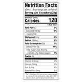 Rosemary & Olive Oil Whole Grain Wheat Crackers, Lunch Snacks, Snack Crackers, Family Size, 12.5 Oz