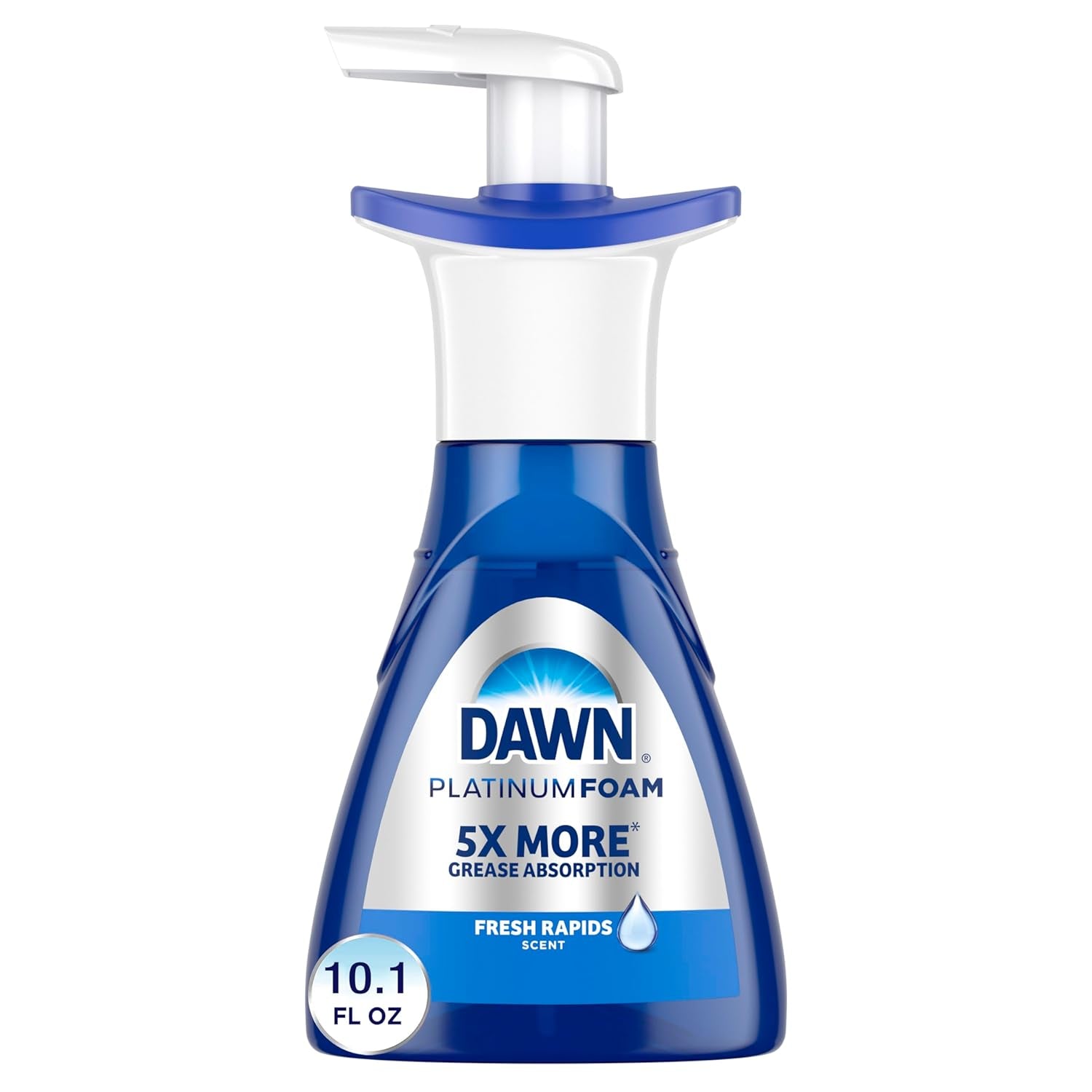 Ultra Platinum Foam Dishwashing Foam, Fresh Rapids Scent, 10.1 Fl Oz (Packaging May Vary)