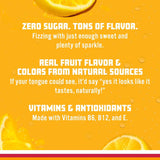 , Classic Lemonade Sparkling Water, Zero Sugar Flavored Water, with Vitamins and Antioxidants, Low Calorie Beverage, 17 Oz Bottles (Pack of 12)