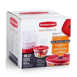 Rubbermaid Easy Find Lids 22-Piece Food Storage Set