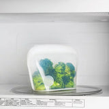 Honest Goods 7-Piece Silicone Food Storage Bags, Choose Color