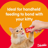 Delectables Squeeze up Interactive Lickable Wet Cat Treats for Adult & Senior Cats, Chicken & Tuna, 10 Count,5 Oz