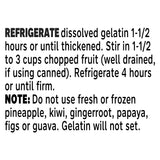 Cherry Artificially Flavored Gelatin Dessert Mix, Family Size, 6 Oz Box