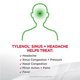 Tylenol Sinus Severe Daytime Caplets, 24 Ct., 3Pk.