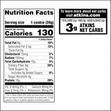 Peanut Butter Protein Cookie, Protein Dessert, Rich in Fiber, 3G Net Carb, 1G Sugar, Keto Friendly, 4 Count