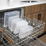 Honest Goods 7-Piece Silicone Food Storage Bags, Choose Color