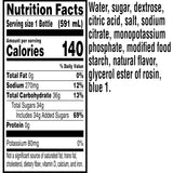 Thrist Quencher, Frost Glacier Freeze Sports Drinks, 20 Fl Oz Bottles, 8 Pack