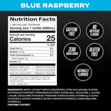 BLUE RASPBERRY | Sports Drinks | Electrolyte Enhanced for Ultimate Hydration | 250Mg Bcaas | B Vitamins | Antioxidants | 2G of Sugar | 16.9 Fluid Ounce | 12 Pack