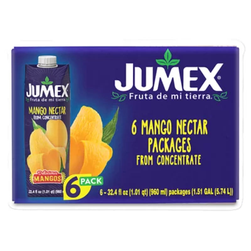 Jumex Prism Mango 32 Fl. Oz., 6 Pk.
