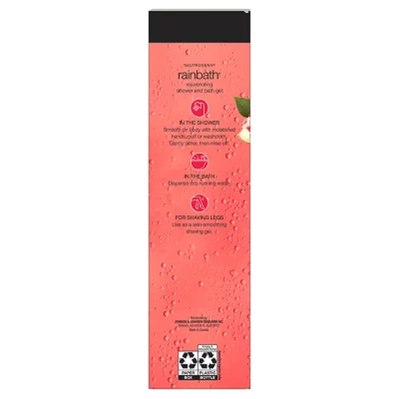 Neutrogena Rainbath Rejuvenating Shower and Bath Gel, Pomegranate, 40 Fl. Oz.