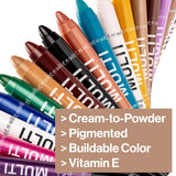 Color Icon Cream Eyeliner Eyeshadow Multi-Stick, Moisturizing, Nourishing Velvety Cream-To-Powder Buildable & Blendable Formula, Cruelty-Free & Vegan - Champagne Room