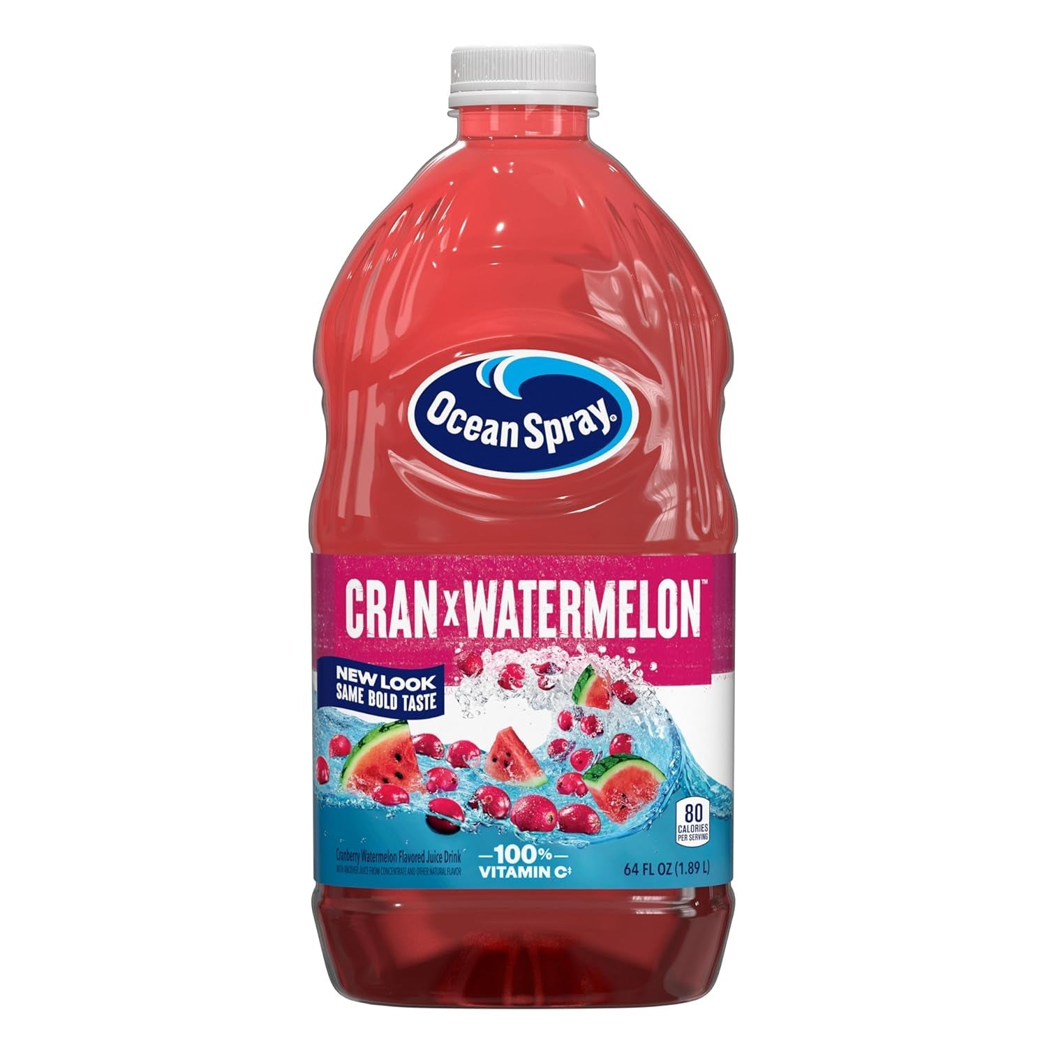 ® Cran-Watermelon™ Cranberry Watermelon Juice Drink, 64 Fl Oz Bottle (Pack of 1)