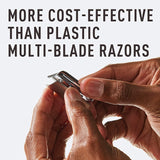 Safety Razor Replacement Blades 20 Pack, Double Edge Safety Razor for Men Blades to Prevent Razor Bumps and Skin Irritation, Single Blade Razor Refills (Packaging May Vary)