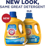 Clean & Simple, 77 Loads Liquid Laundry Detergent, 100.5 Fl Oz