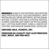 Peanut Butter Protein Cookie, Protein Dessert, Rich in Fiber, 3G Net Carb, 1G Sugar, Keto Friendly, 4 Count