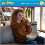 Microwave Popcorn, Movie Theater Butter Flavor, 1.75 Oz Snack Bags, (Pack of 12)