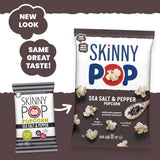 Popcorn, Sea Salt & Pepper, Whole Grain, Dairy-Free Snack, 4.4Oz Bag