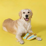 Let'S Pawty Birthday Box Dog Toy Bundle, 5-Piece Set White