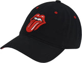 Rolling Stones logo Women's Dad Hat, Lips Logo Adjustable Cotton Baseball Cap with Curved Brim