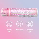 Lip Balm, Cotton Candy – Fun & Yummy Moisturizing Lip Care for Dry, Cracked Lips, 0.15 Oz Ea