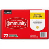 Community Coffee Coffee and Chicory Medium-Dark Roast Single Serve 72 Ct.