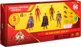 , the Flash Ultimate Figure Set (Amazon Exclusive), 5 Action Figures with Accessories, 4-Inch Collectible Kids Toys for Boys and Girls 3+