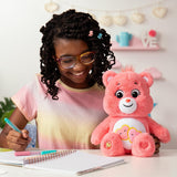 14" Love-A-Lot Bear Plushie - Medium Size - Pink Plush for Ages 4+ – Perfect Stuffed Animal Holiday, Birthday Gift, Super Soft and Cuddly – Good for Girls and Boys, Collectors