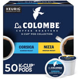 La Colombe Coffee Roasters Medium-Dark Roast Coffee Pods, Variety Pack, 50 Ct.