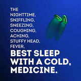 Vicks Dayquil & Nyquil Severe Cough, Cold & Flu Relief Liquicaps, 72 Ct.