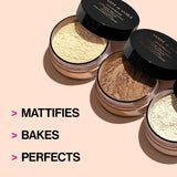 Loose Setting Powder Photo Focus Loose Finishing Powder Off-White Translucent