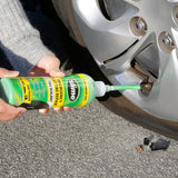 10011 Flat Tire Puncture Repair Sealant, Emergency Repair for Highway Vehicles, Suitable for Cars/Trailers, Non-Toxic, Eco-Friendly, 16 Oz Bottle