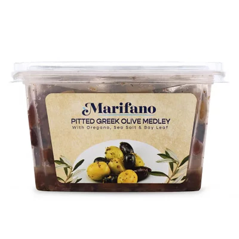 Marifano Pitted Greek Olive Medley, 17.64 Oz.