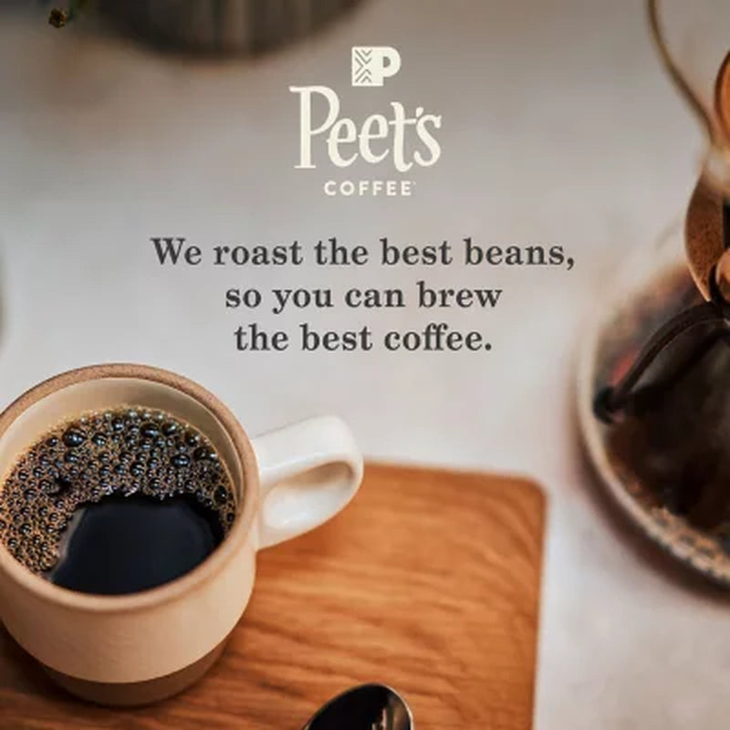 Peet'S Coffee Decaf Dark Roast K-Cup Pods, House Blend 75 Ct.