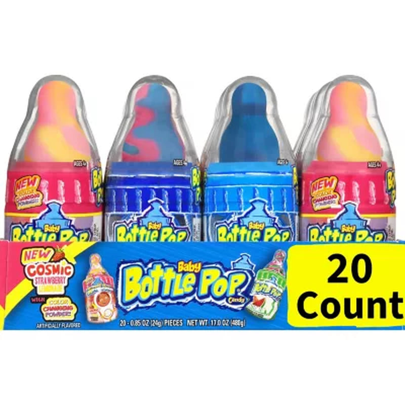 Baby Bottle Pop Variety Pack Candy, 0.85 Oz., 20 Ct.