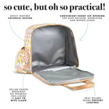 Fit & Fresh Artist Collection 5-Piece Deluxe Lunch Box, Choose Color