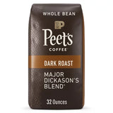 Peet'S Coffee Dark Roast Whole Bean, Major Dickason'S Blend, 32 Oz.