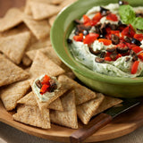 Thin Crisps Zesty Jalapeno Whole Grain Wheat Crackers, Lunch Snacks, Snack Crackers, 7.1 Oz