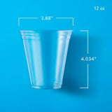 Member'S Mark Clear Plastic Cups 12 Oz., 172 Ct.