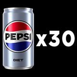 Diet Pepsi Original Mini Cans, 7.5 Fl. Oz., 30 Pk.