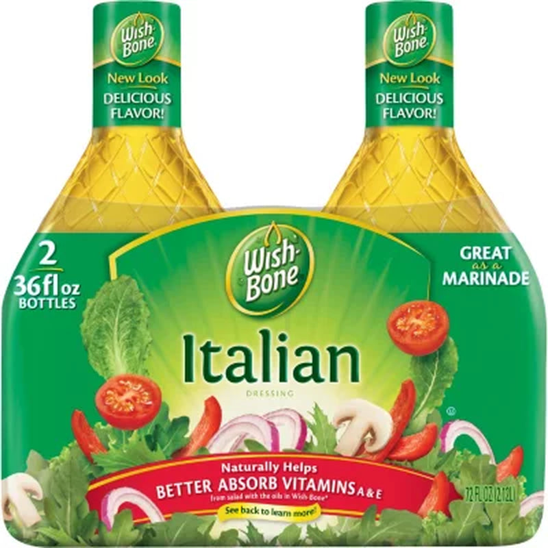 Wish-Bone® Italian Dressing, 36 Oz., 2 Pk.