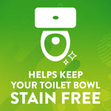 Toilet Bowl Tablets, Continuous Clean Toilet Drop in Discs, Each Tablet Provides 4 Weeks of Protection against Stains and Build Up, 5 Count (Pack of 1)