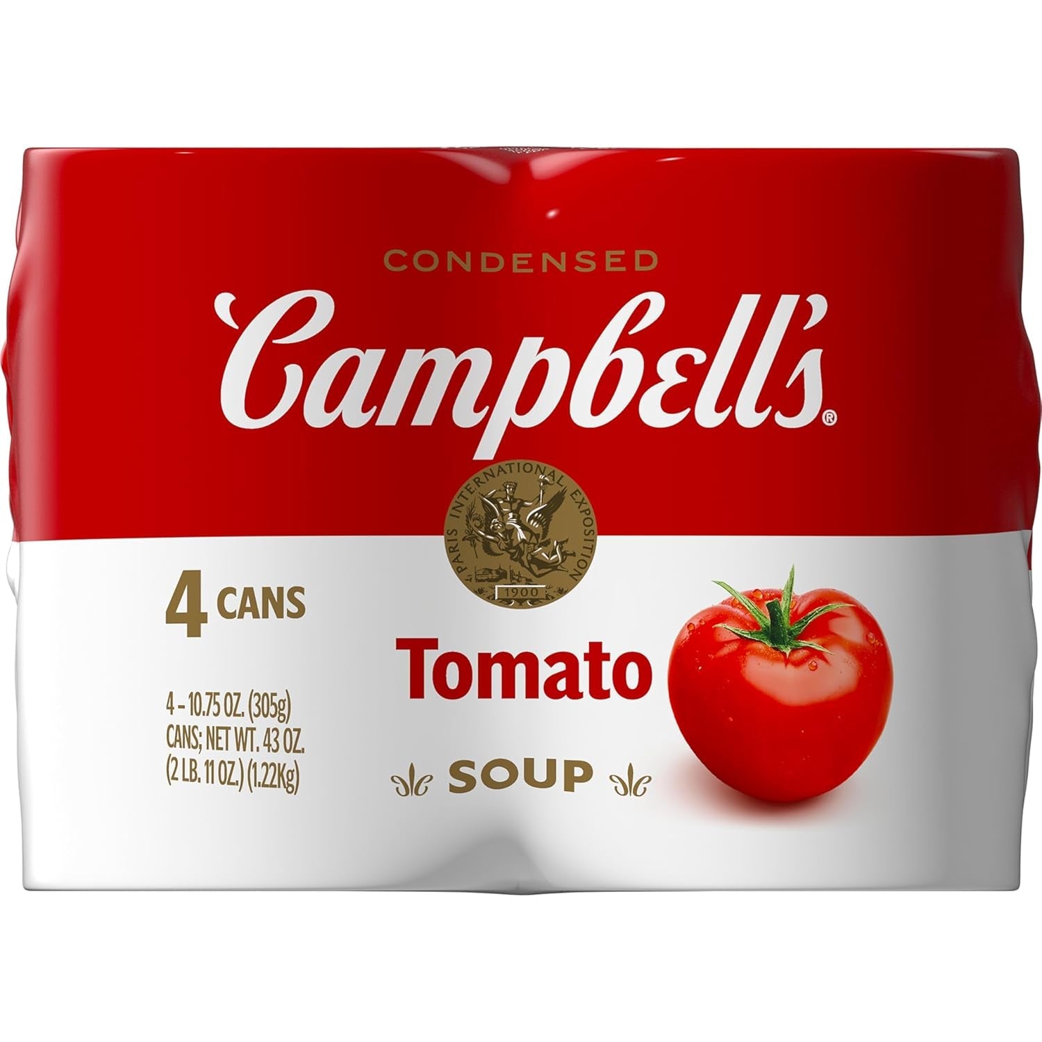 Condensed Tomato Soup, 10.75 Oz Can (4 Pack)