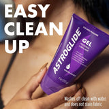 Water Based Lube (4Oz), Ultra Gentle Gel Personal Lubricant for Vaginal and Anal Sex, Stays Put with No Drip, Sex Lube, Long-Lasting for Men, Women and Couples, Safe for Toys