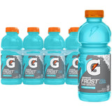 Thrist Quencher, Frost Glacier Freeze Sports Drinks, 20 Fl Oz Bottles, 8 Pack