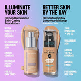 Illuminance Skin-Caring Liquid Foundation, Hyaluronic Acid, Hydrating and Nourishing Formula with Medium Coverage, 117 Light Beige, 1 Fl Oz