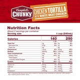 Chunky Soup, Chicken Tortilla Soup with Grilled White Meat Chicken, 18.6 Oz Can