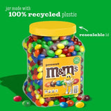 M&M'S Peanut Milk Chocolate Candy, 62 Oz.