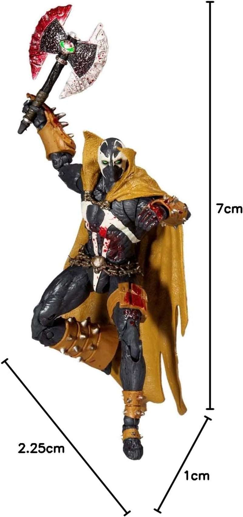 Mortal Kombat Spawn Bloody Classic 7" Action Figure with Accessories